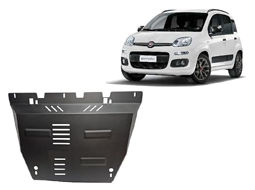 Stahl Unterfahrschutz für Motor kompatibel mit Fiat Panda 4x4 - (2011-2025) von Scut Protection