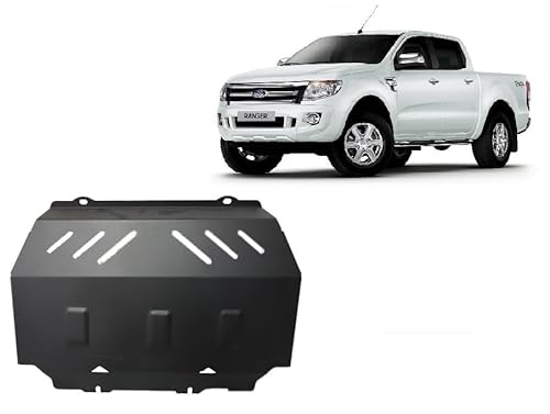 Stahl Unterfahrschutz für Motor kompatibel mit Ford Ranger - (2010-2023) von Scut Protection
