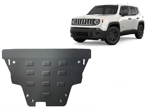 Stahl Unterfahrschutz für Motor kompatibel mit Jeep Renegade - (2014-2025) Scut Protection von Scut Protection