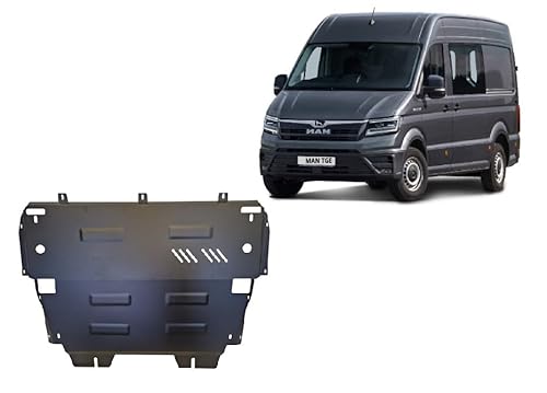 Stahl Unterfahrschutz für Motor kompatibel mit Man Tge - (2017-2024) von Scut Protection