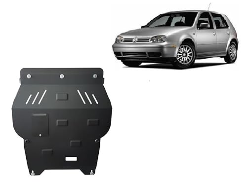 Stahl Unterfahrschutz für Motor kompatibel mit VW Golf 4 - (1998-2006) von Scut Protection
