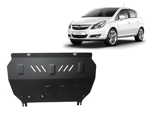 Stahl Unterfahrschutz für Motor kompatibel mit Opel Corsa D - (2006-2014) Scut Protection von Scut Protection