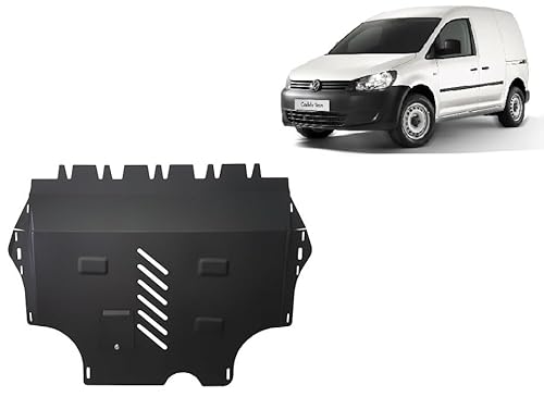 Stahl Unterfahrschutz für Motor kompatibel mit VW Caddy - mit WEBASTO - (2011-2020) Scut Protection von Scut Protection