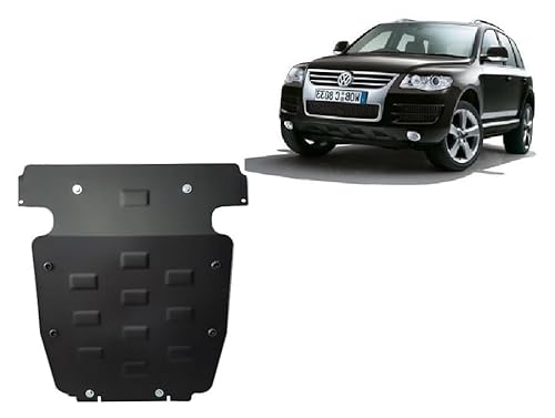 Stahl Unterfahrschutz für Motor kompatibel mit Volkswagen Touareg 7L - (2003-2010) von Scut Protection
