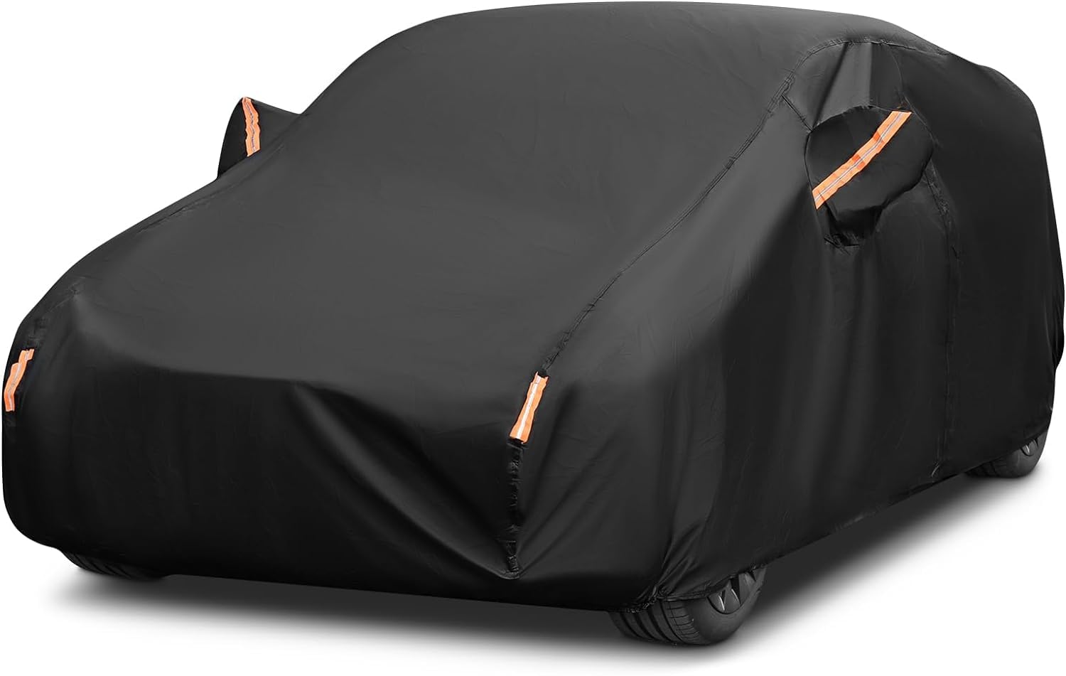 Autoabdeckung für-Volkswagen VW Taigo/Taigo R-Line SUV Crossover, Allwetter Uv Beständig Staubdicht Wasserdicht Autogarage Abdeckung Outdoor Hagelschutzplane,Black Autoabdeckung für-Volkswagen VW Taigo/Taigo R-Line SUV Crossover, Allwetter Uv Beständig Staubdicht Wasserdicht Autogarage Abdeckung Outdoor Hagelschutzplane,Black von SeWezi