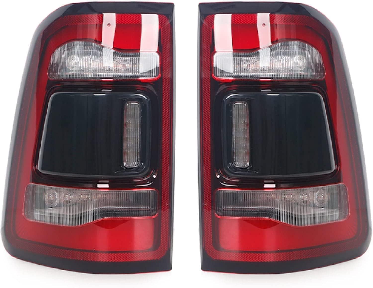 SeWezi Auto Rücklicht Komplettsets für Dodge RAM 1500 2019-2021, Wasserdicht Bremslicht Blinker Nebelschlussleuchte Autozubehör,Left von SeWezi