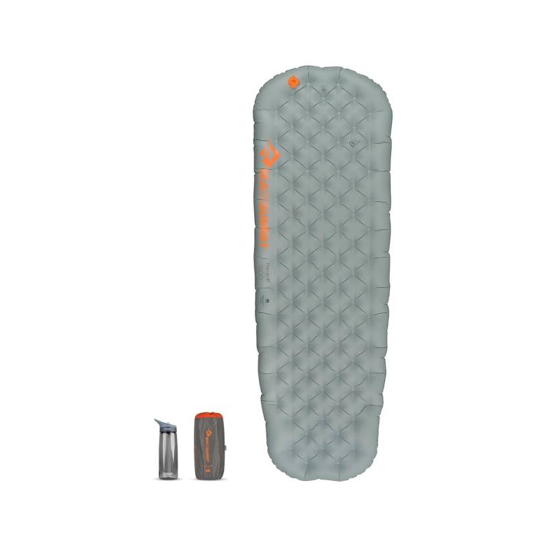 Sea to Summit - Ether Light XT Extreme Insulated Air Isomatte Regular Wide - Schlafmatte Für Frauen - Thermolite - 4 Jahreszeiten - Pillow Lock-System - Wandern bei kaltem Wetter - Grey - 630g von Sea to Summit