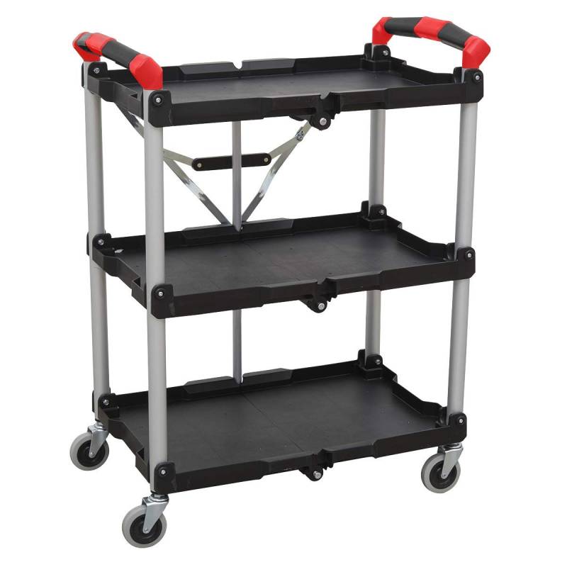 Sealey CX314 3-stufiger Werkstattwagen klappbar von Sealey