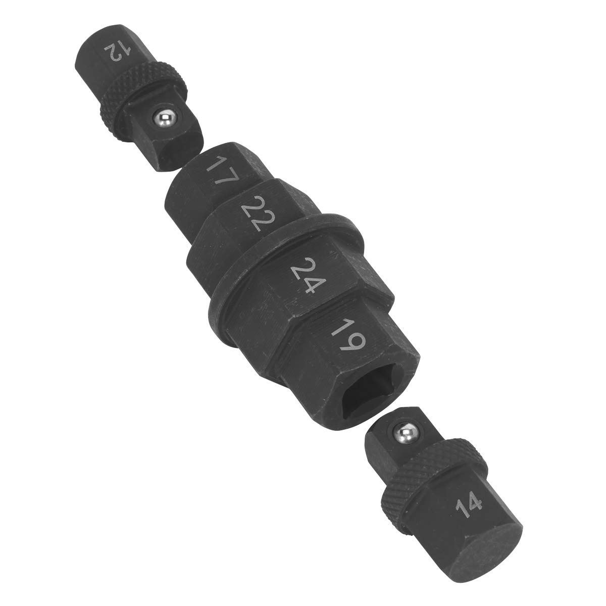 Sealey Ms008 Motorrad-Spindelwerkzeug 17 19 22 und 24 mm Sealey Ms008 Motorrad-Spindelwerkzeug 17 19 22 und 24 mm von Sealey