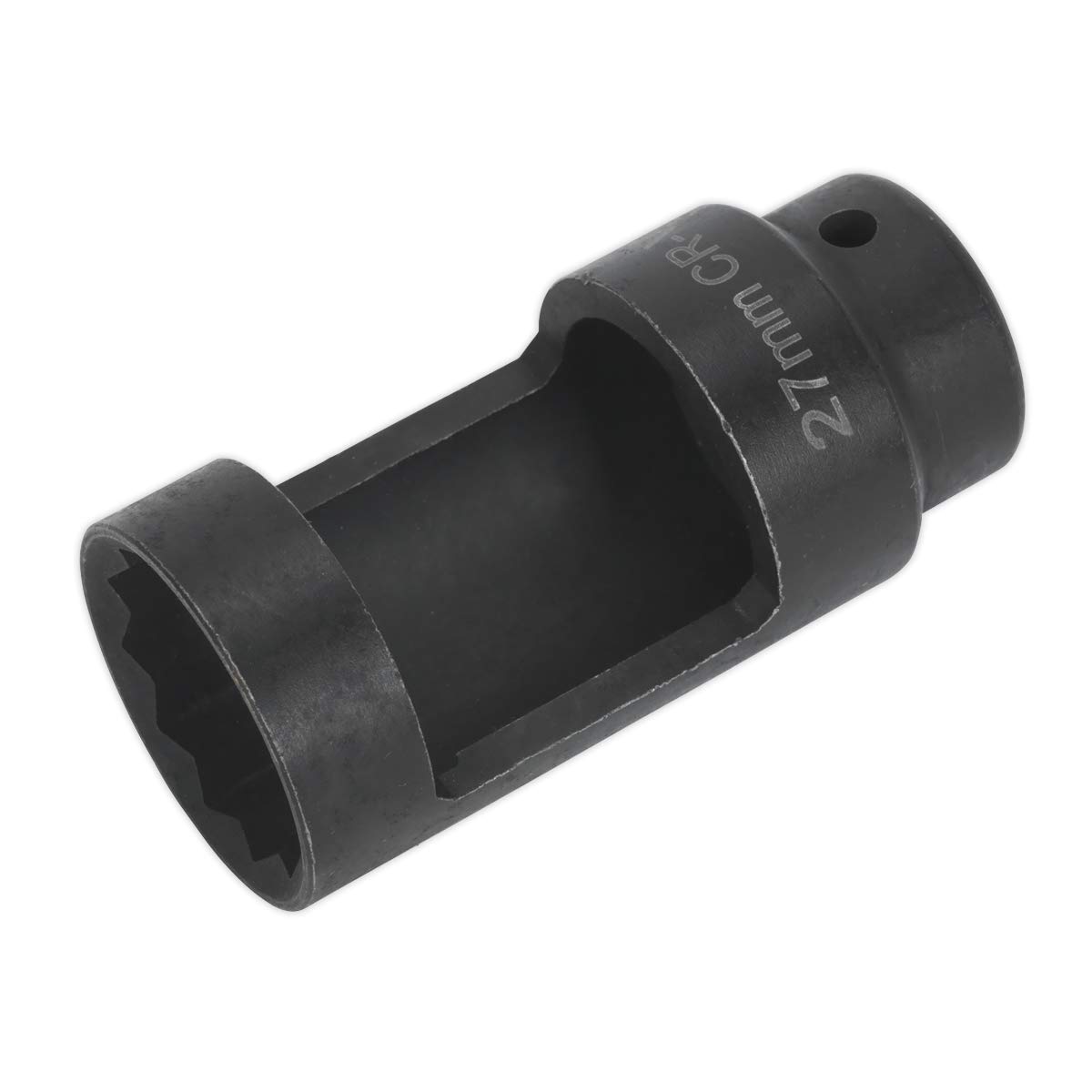 Sealey SX024 Diesel Injektor Socket, dünn Wall 1/2 Zoll Vierkantantrieb, 27 mm von Sealey