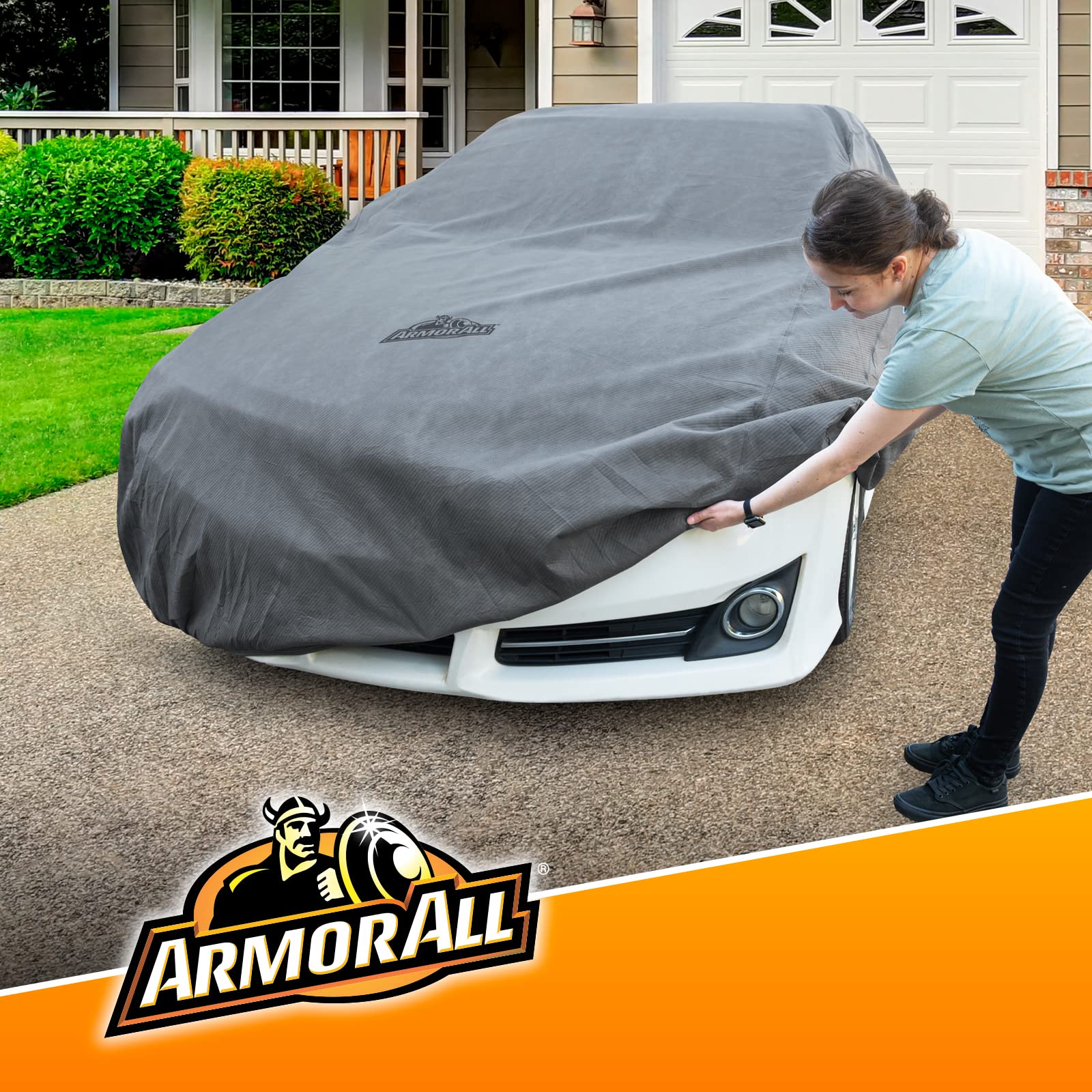 Armor 1270116SG Strapazierfähige Premium-Allwetter-Autoabdeckung, maximaler Schutz vor Sonne, Regen, Wind und Schnee, für Auto oder Limousine bis zu 515,6 cm in der Länge; Innen- und Außenabdeckungen, Armor 1270116SG Strapazierfähige Premium-Allwetter-Autoabdeckung, maximaler Schutz vor Sonne, Regen, Wind und Schnee, für Auto oder Limousine bis zu 515,6 cm in der Länge; Innen- und Außenabdeckungen, von Season Guard