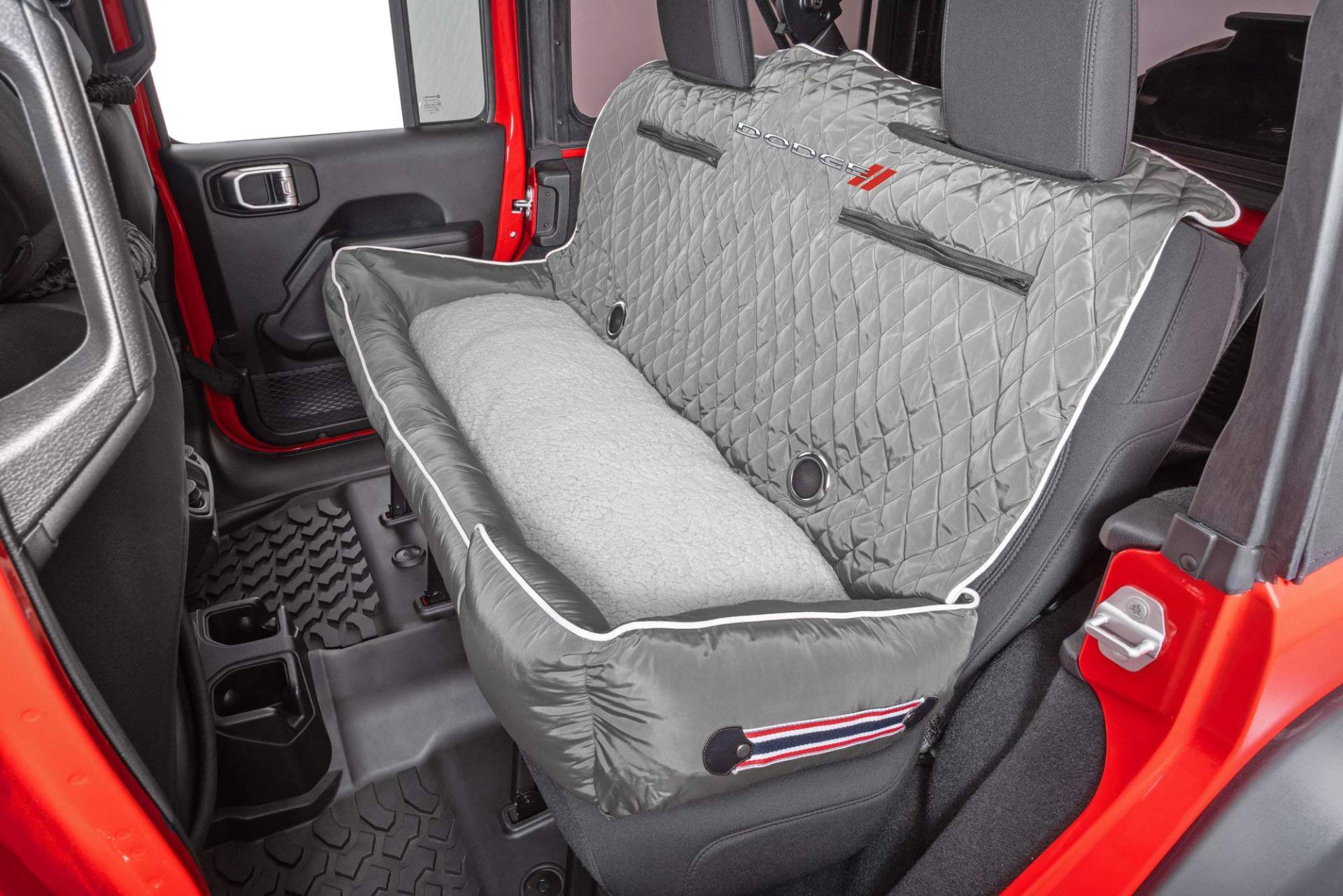 Seat Armour PetBed2GO Dodge graues großes Haustierbett und Autositzbezug, 52 x 20 x 7, 2,7 kg von Seat Armour