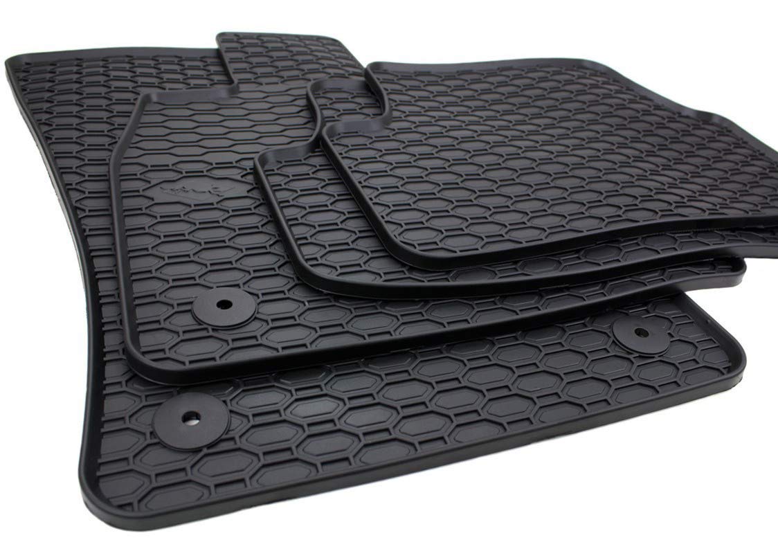 kfz-premiumteile24 Gummimatten Kompatibel mit Golf 7 (5G) Leon + Leon ST (5F) 2012-2020 Fußmatten Allwetter Automatten Premium Qualität Matten 4-teilig schwarz kfz-premiumteile24 Gummimatten Kompatibel mit Golf 7 (5G) Leon + Leon ST (5F) 2012-2020 Fußmatten Allwetter Automatten Premium Qualität Matten 4-teilig schwarz von kfz-premiumteile24