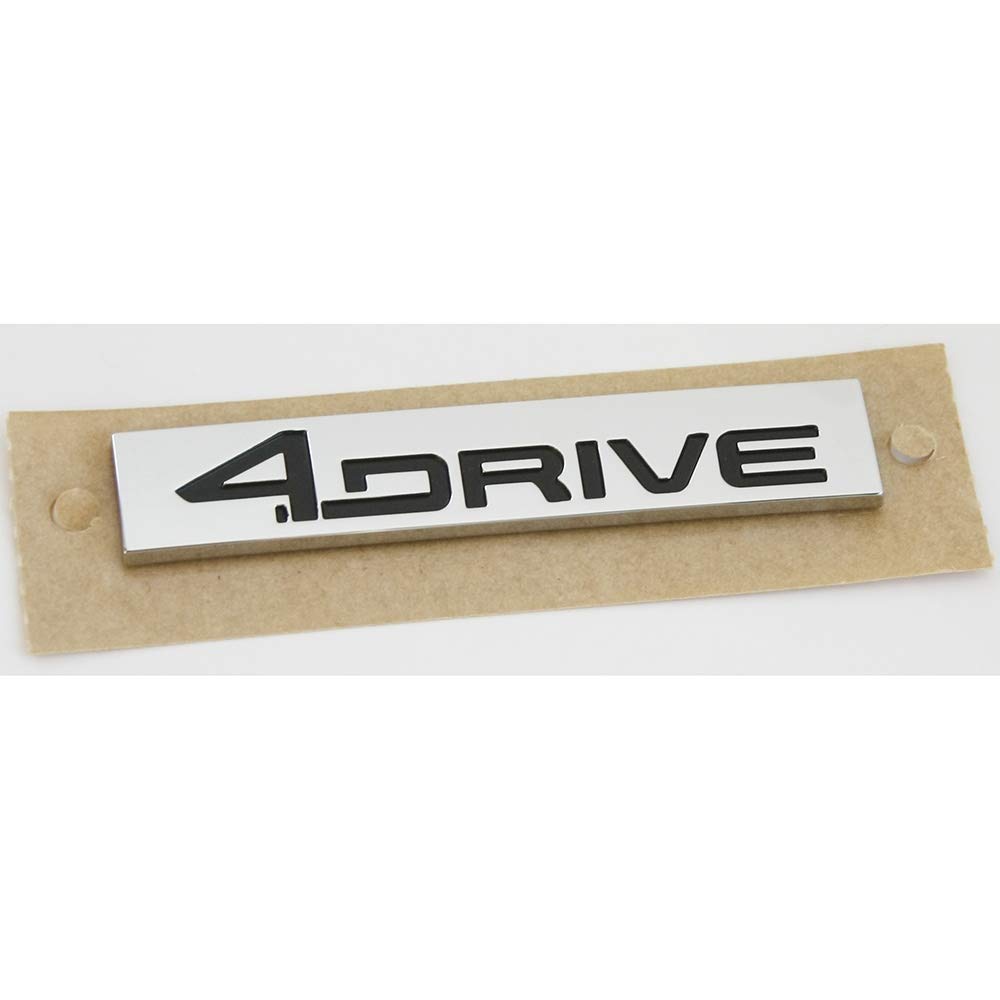 Original Seat 4Drive Schriftzug hinten Heckklappe Emblem Logo schwarz chrom von Seat