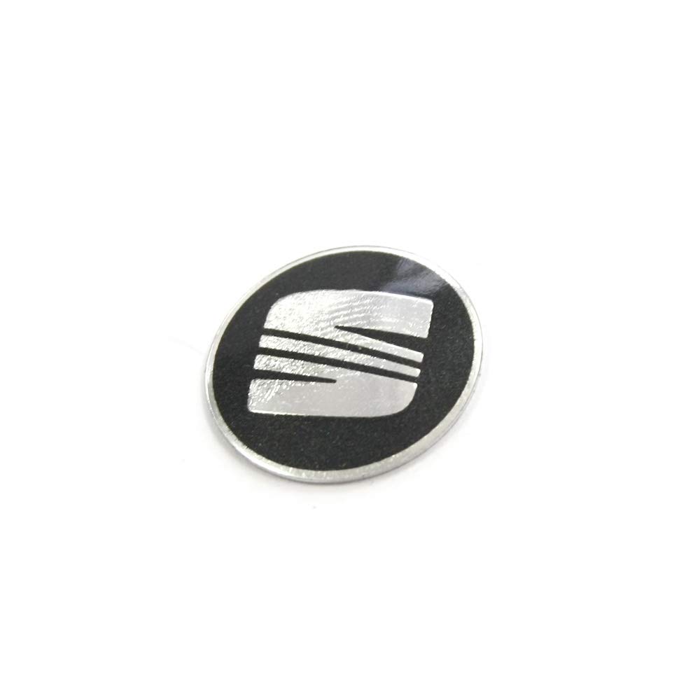 Seat 1M0837891AJGT Zeichen Emblem Zündschlüssel Funkfernbedienung Logo 14mm chrom blau Seat 1M0837891AJGT Zeichen Emblem Zündschlüssel Funkfernbedienung Logo 14mm chrom blau von Seat