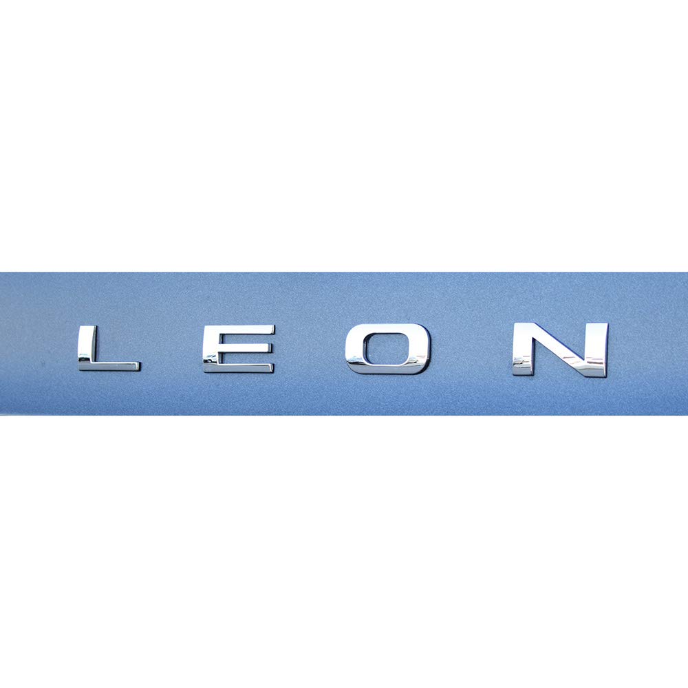 Seat 1P0853687739 Leon Schriftzug hinten Heckklappe Emblem Logo chrom Seat 1P0853687739 Leon Schriftzug hinten Heckklappe Emblem Logo chrom von Seat