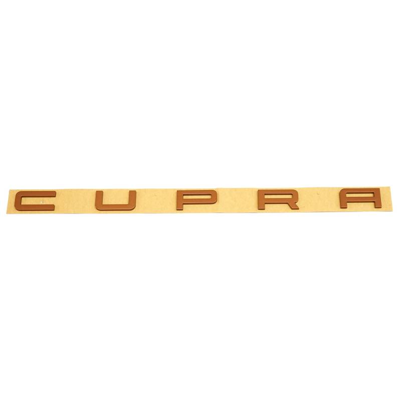 Seat 575853687F27A Schriftzug Cupra hinten Logo Emblem, Kupfer von Seat