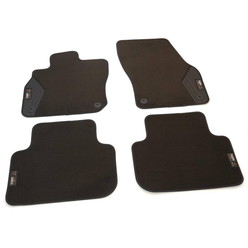 Seat 578863011LOE Fußmatten High Canyon Premium Velours Textilfußmatten, 4X Stoffmatten, Cupra Design von Seat