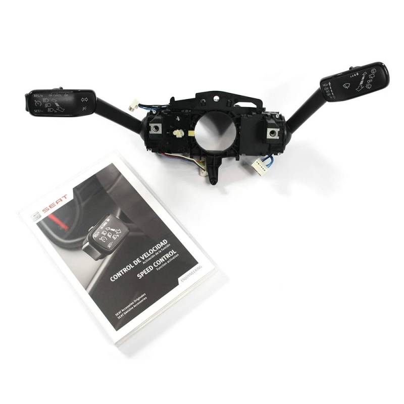 Seat Geschwindigkeitsregelanlage Nachrüstsatz 5F0054690, Kippschalter, Schwarz, Automatik von Seat