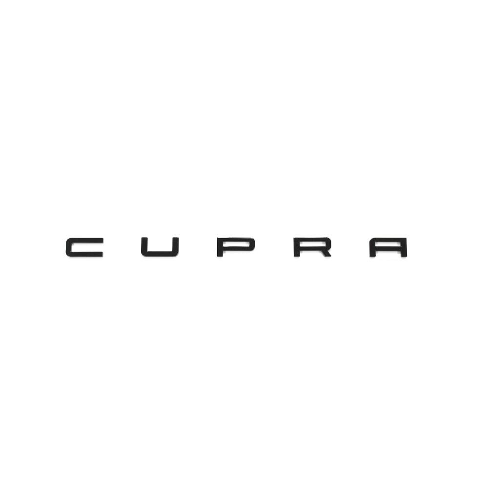 Seat 5FA853687A041 Schriftzug CUPRA Logo Tuning Emblem, schwarz glänzend von Seat