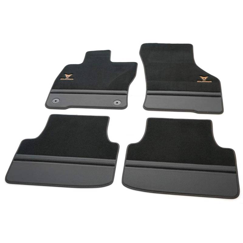 Seat 5FG863011DLOE Stoffmatten Cupra Formentor Premium Velours Fußmatten 4X Textilfußmatten von Seat