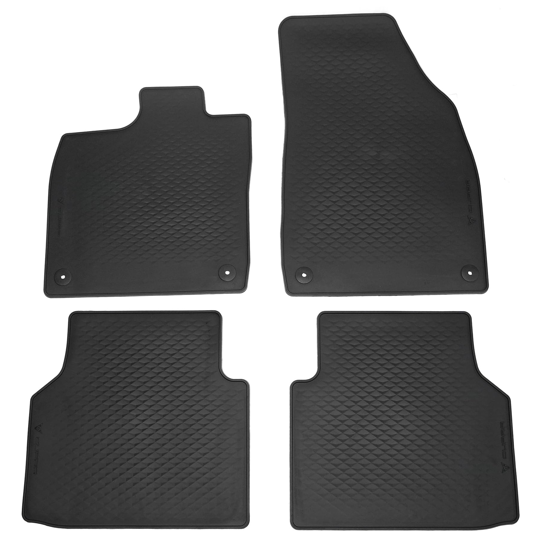 Seat 5FL061500041 Gummi Fußmatten Allwettermatten 4X Gummimatten, schwarz, mit Cupra Schriftzug Seat 5FL061500041 Gummi Fußmatten Allwettermatten 4X Gummimatten, schwarz, mit Cupra Schriftzug von Seat