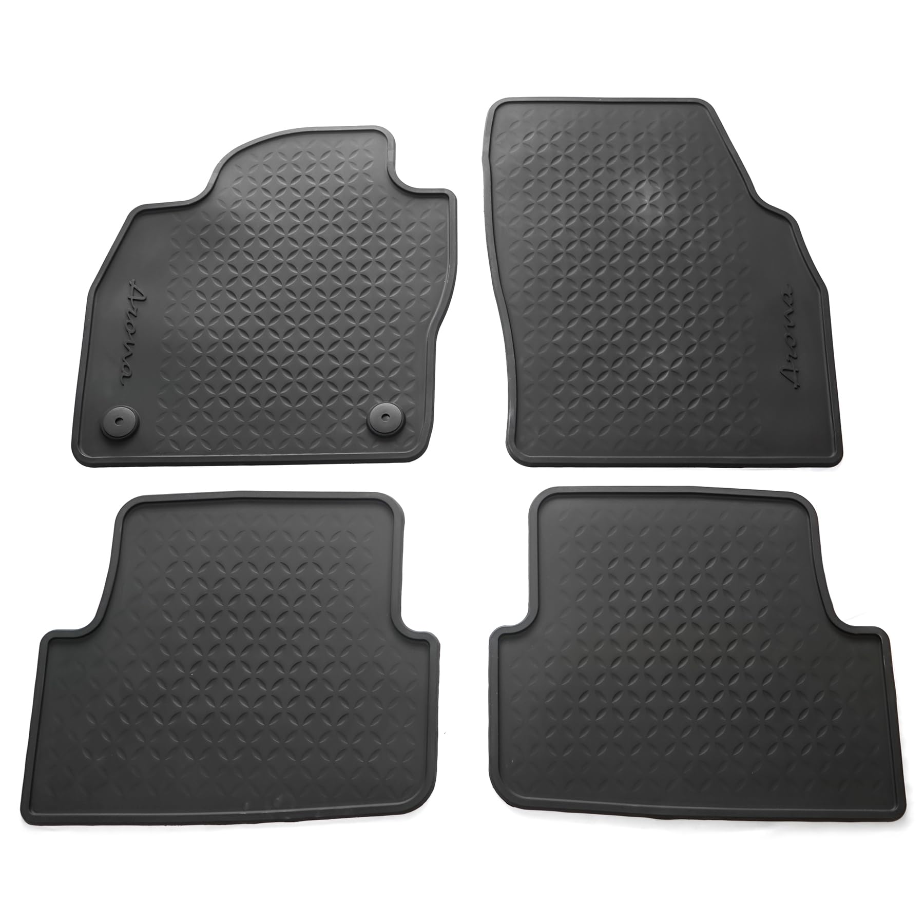 Seat 6F9061500041 Gummi Fußmatten Premium Allwetterfußmatten 4X Gummimatten, schwarz, mit Arona Schriftzug *** nur Facelift bis 13.06.2022 *** Seat 6F9061500041 Gummi Fußmatten Premium Allwetterfußmatten 4X Gummimatten, schwarz, mit Arona Schriftzug *** nur Facelift bis 13.06.2022 *** von Seat