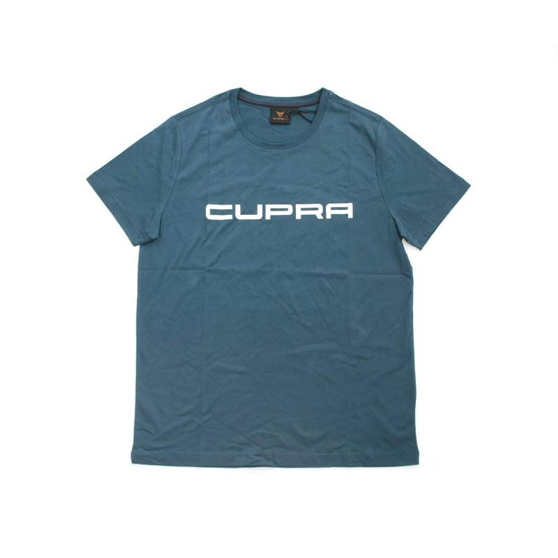 Seat 6H1084200EIBJ T-Shirt Rundhals Cupra Schriftzug, Petrol blau, Größe XXL von Seat