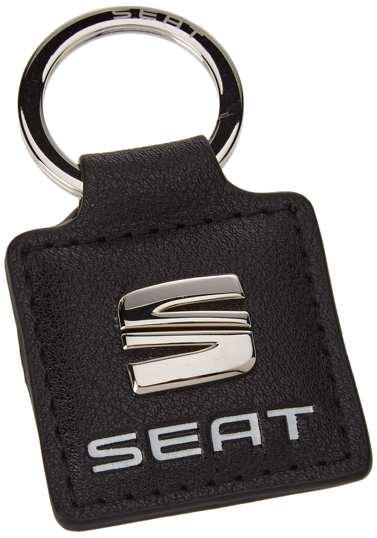 Seat 6H1087011GAA Schlüsselanhänger Original Anhänger Icon Logo, Schwarz von Seat