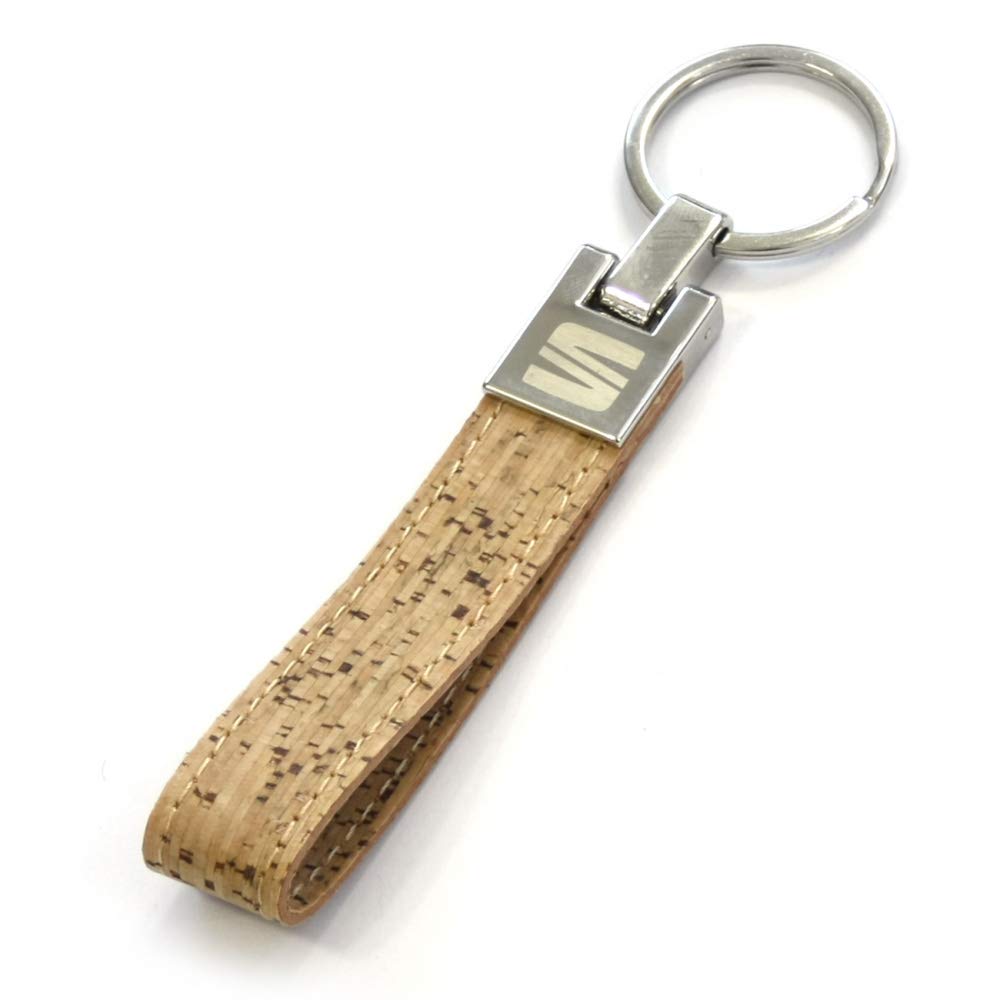 Seat 6H1087013KAI Schlüsselanhänger Kork Anhänger Accessoires Keyring Seat 6H1087013KAI Schlüsselanhänger Kork Anhänger Accessoires Keyring von Seat
