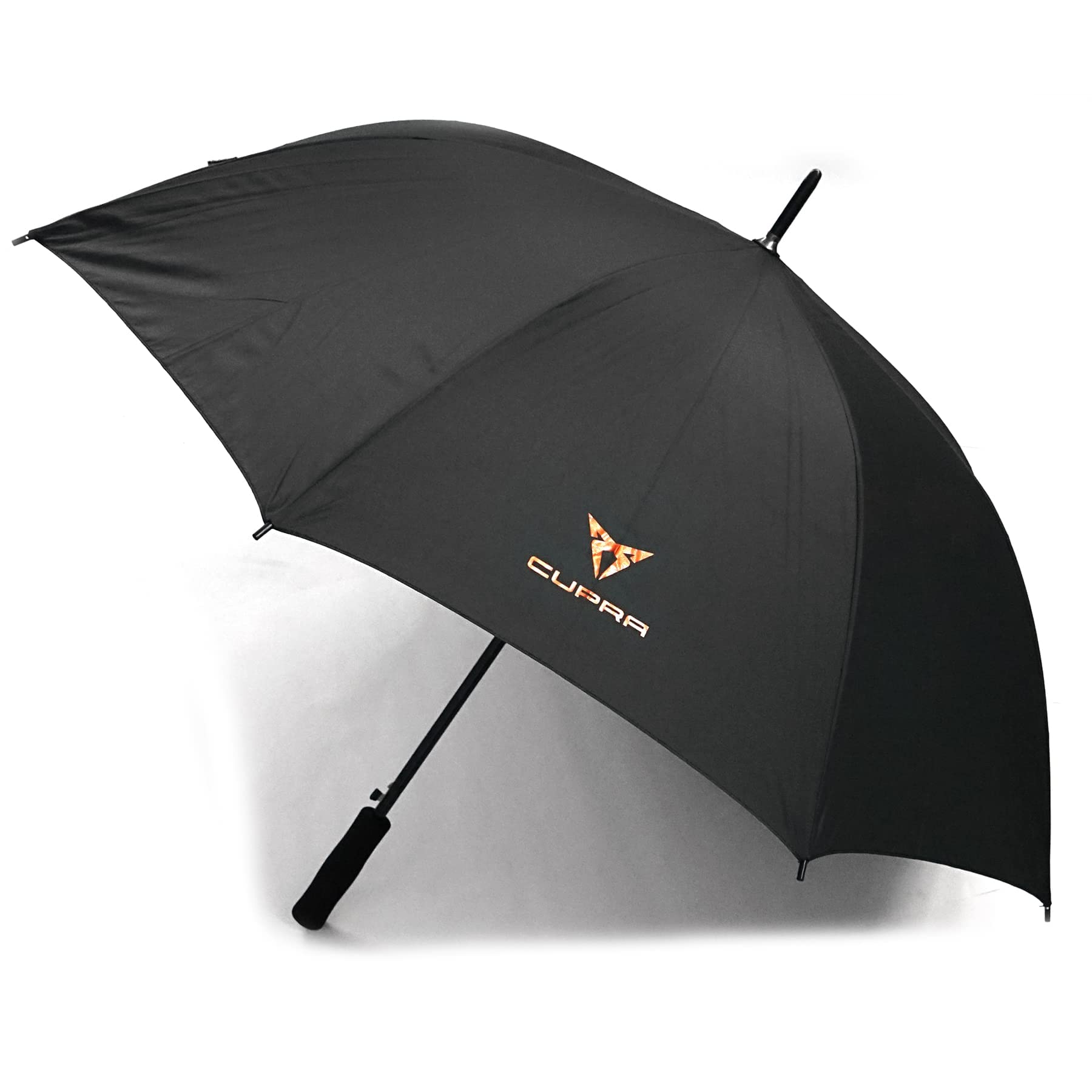 Seat 6H1087600MAA Regenschirm Stockschirm Automatik Schirm, mit Cupra Logo, schwarz/Kupfer, Mittel von Seat