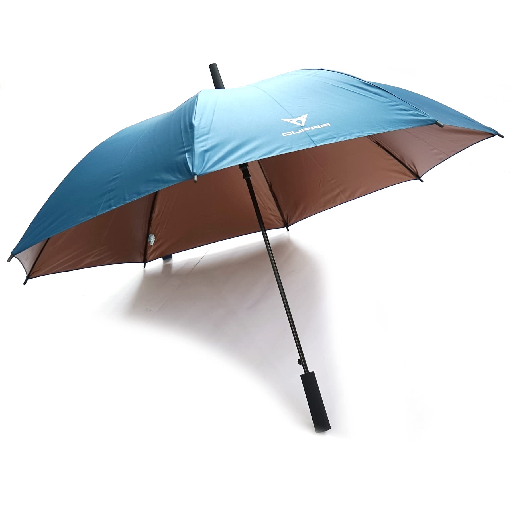 Seat OKD105241019 Regenschirm Stockschirm Automatik Schirm, mit Cupra Logo, blau/Kupfer, Klein Seat OKD105241019 Regenschirm Stockschirm Automatik Schirm, mit Cupra Logo, blau/Kupfer, Klein von Seat