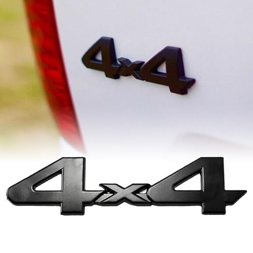 1x Schwarz 4x4 Heck Emblem Logo Aufkleber für Tundra Tacoma TRD Pro von Sedcar