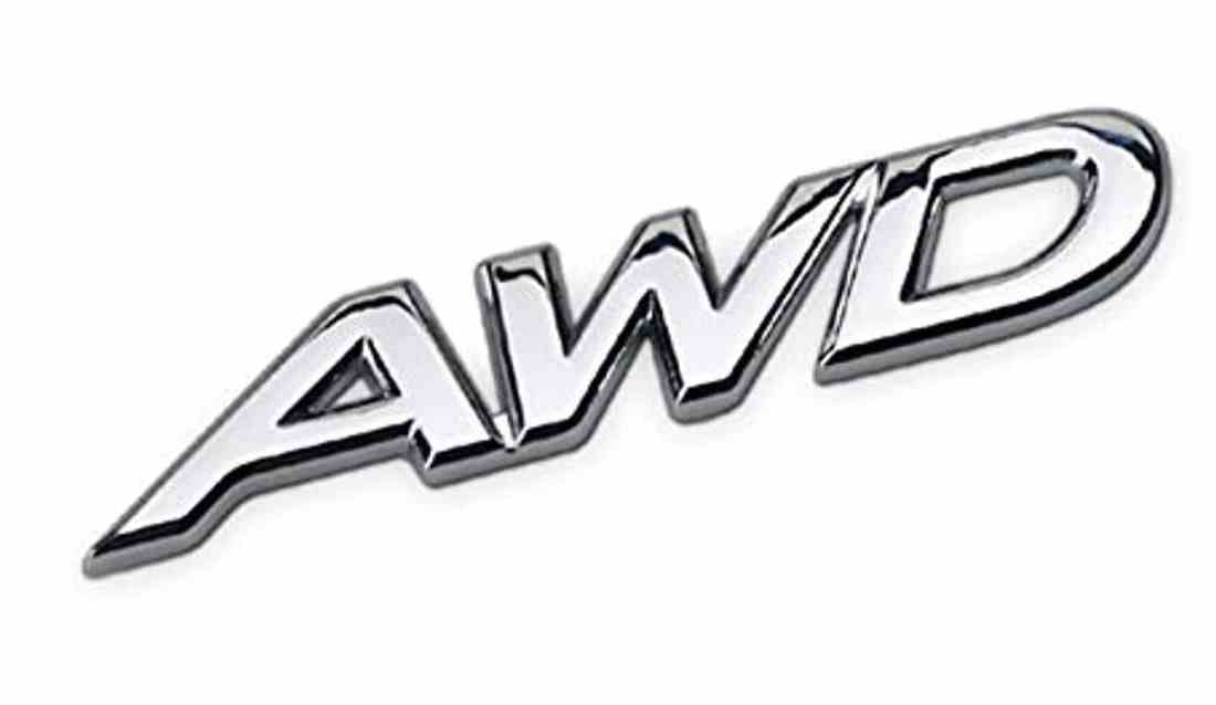 AWD Auto Aufkleber Emblem-Ausweis des Metallmotor-3D Badge für Auto Moto Fahrrad-dekorative Zusätze von Sedcar