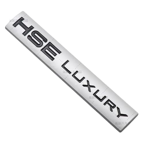 HSE SDV8 HSE Luxury HSE SDV6 Auto Emblem Car Badge Aufkleber Geeignet für Range Rover Evoque Freelander Defender (HSE Luxury) von Sedcar