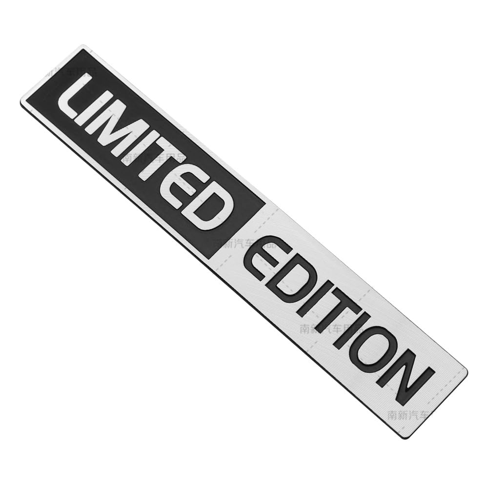Hochwertiges Limited Edition Auto Emblem Special Edition aus langlebigem Aluminium zur individuellen Fahrzeuggestaltung (Limited 02) von Sedcar