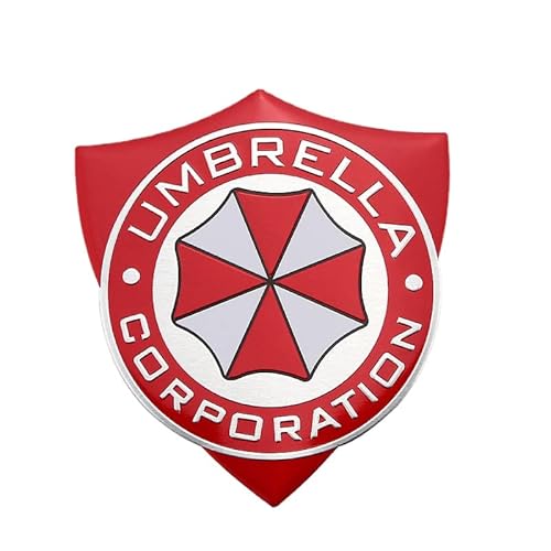 Resident Evil Umbrella Corporation Full 3D Aufkleber Auto Sticker Car Emblem von Sedcar