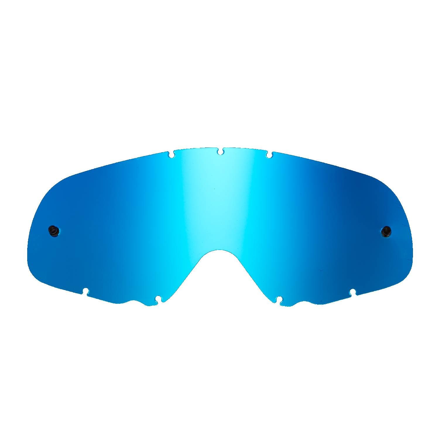 SeeCle 416164 blau getönte verspiegelte Ersatzgläser für Brillen kompatibel mit Oakley Crowbar Maske von SeeCle