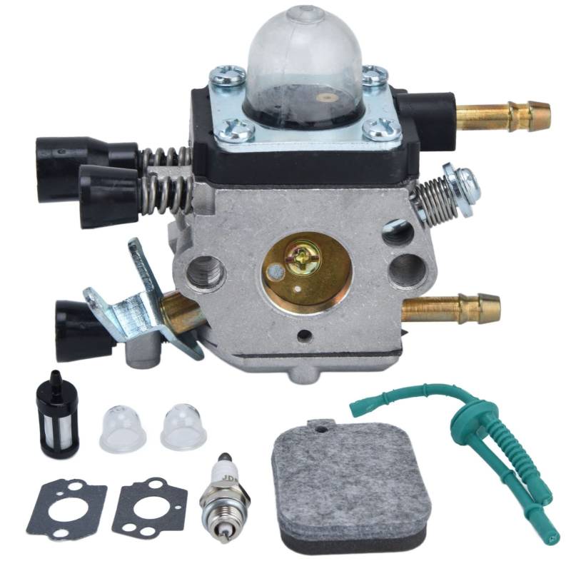 Blattgebläse Vergaser Kit Premium Aluminium Ersatzteile für BG45 BG46 BG55 BG65 BR45C SH55 SH85 mit Einstellungsservice -Kit 4229 1200 606 von Segrehy