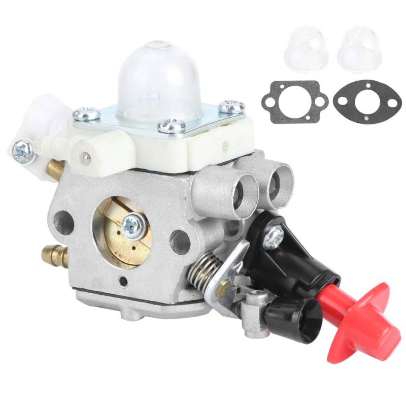C1M S267A Aluminium-Vergaser mit -Birne, Ersatzzubehör, passend für FS40 FS50 FS50C FS56 FC56 HT56 HT56C KN56 KN56RC KM56 KM56C Trimmer 4144 120 0603 von Segrehy