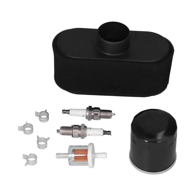 Luft- und Ölfilter -Kit hoher Qualität haltbarer Verschleißfest Langzeitlebensdauer für FR651V FR691V FR730V FS481V FS541V Rasenmäher -Motorschutz Stahl Kunststoffwatte Material von Segrehy