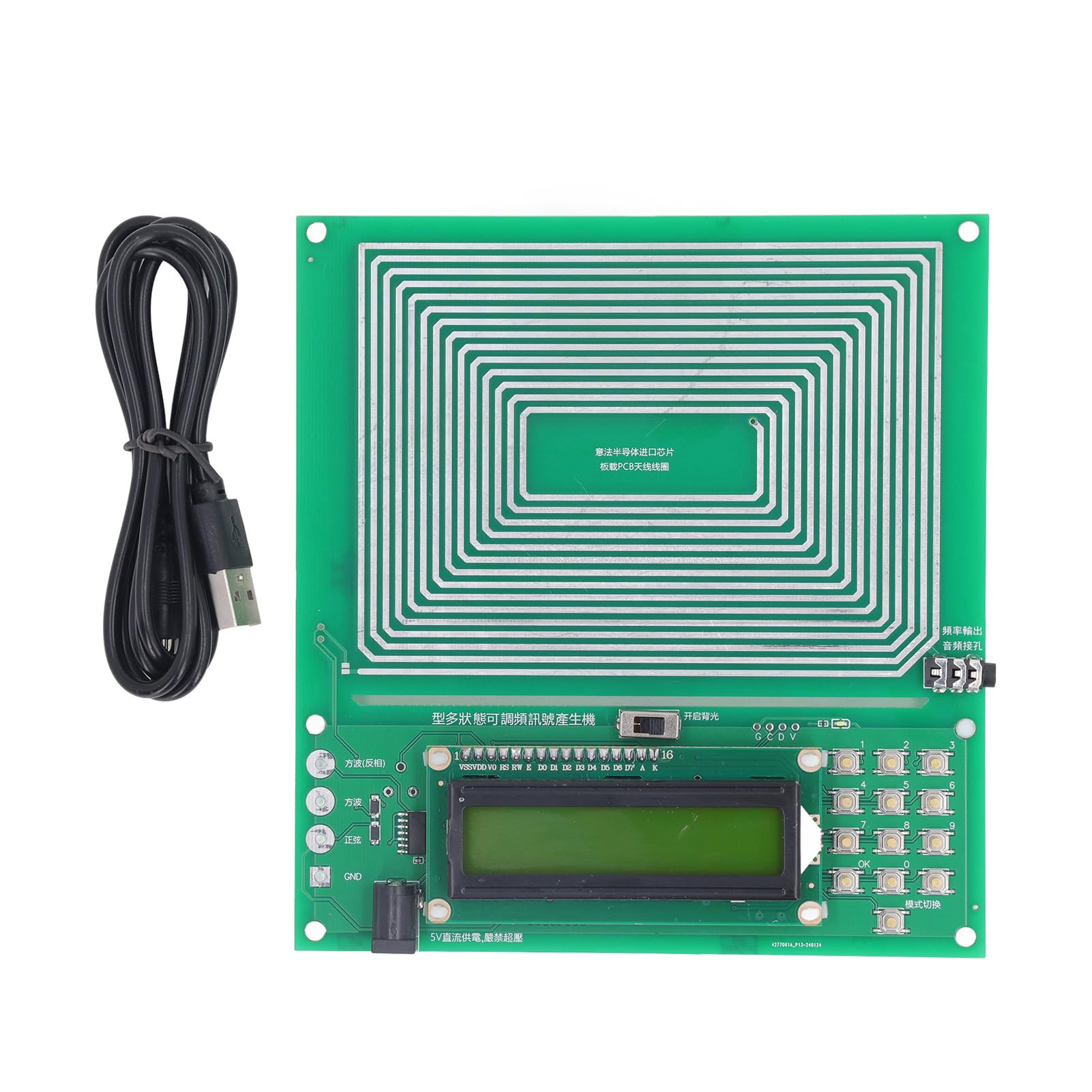Resonanzgenerator 7.83Hz Ultra niedriger Frequenz -Impuls -Sinus -Wellenfrequenzmodulation 0,1 Hz bis 30000 Hz Einstellbar 5 V USB -Antrieb für Meditationswellness und Resonanzgenerator 7.83Hz Ultra niedriger Frequenz -Impuls -Sinus -Wellenfrequenzmodulation 0,1 Hz bis 30000 Hz Einstellbar 5 V USB -Antrieb für Meditationswellness und von Segrehy