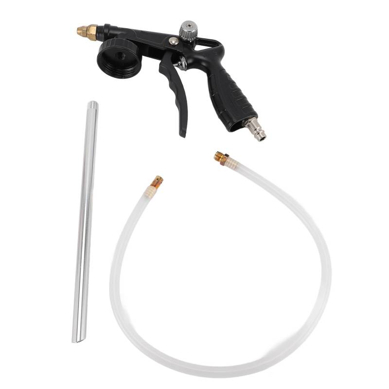 Segrehy Luftunterschichtung Sprühpistole Pneumatic Automotive Application Sprayer mit Schnellanschluss Schlauch Edelstahlrohr für Auto -Chassis -Rostschutz und LKW -Bett Liner von Segrehy