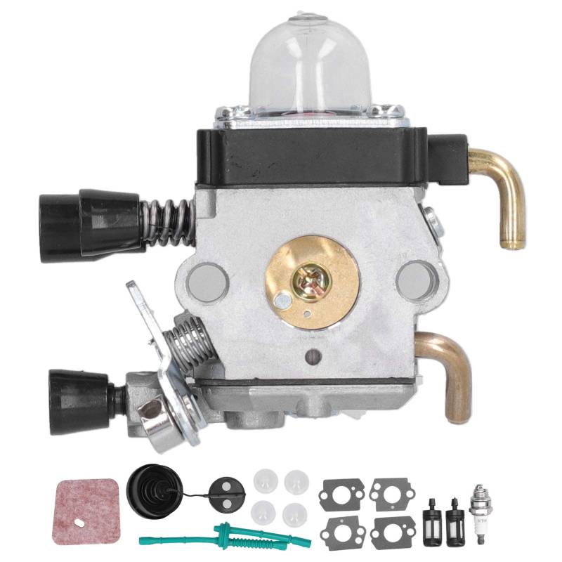 Vergaser Luftfilter dichtung Kit Hochwertiges Trimmer-Zubehör Perfekte Passform FS38 FS45 FS46 Haltbares Aluminium material 15 Stück von Segrehy