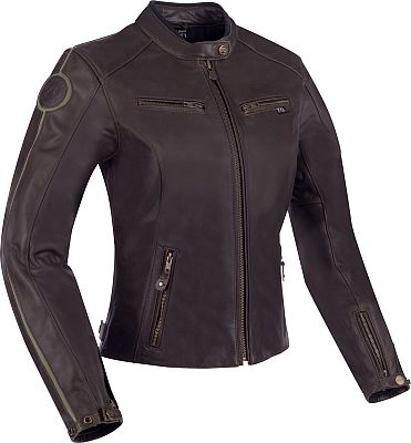 Segura Devon, Lederjacke Damen - Dunkelbraun/Dunkelgrün - T3 von Segura