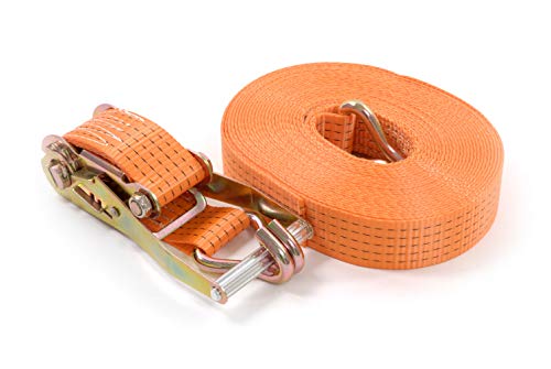 Seil-tech - Spanngurte mit Ratsche 4000kg daN 4t orange - 50mm - Längere Haltbarkeit - Entsprechen DIN EN 12195-2, 12M Seil-tech - Spanngurte mit Ratsche 4000kg daN 4t orange - 50mm - Längere Haltbarkeit - Entsprechen DIN EN 12195-2, 12M von Seil-tech