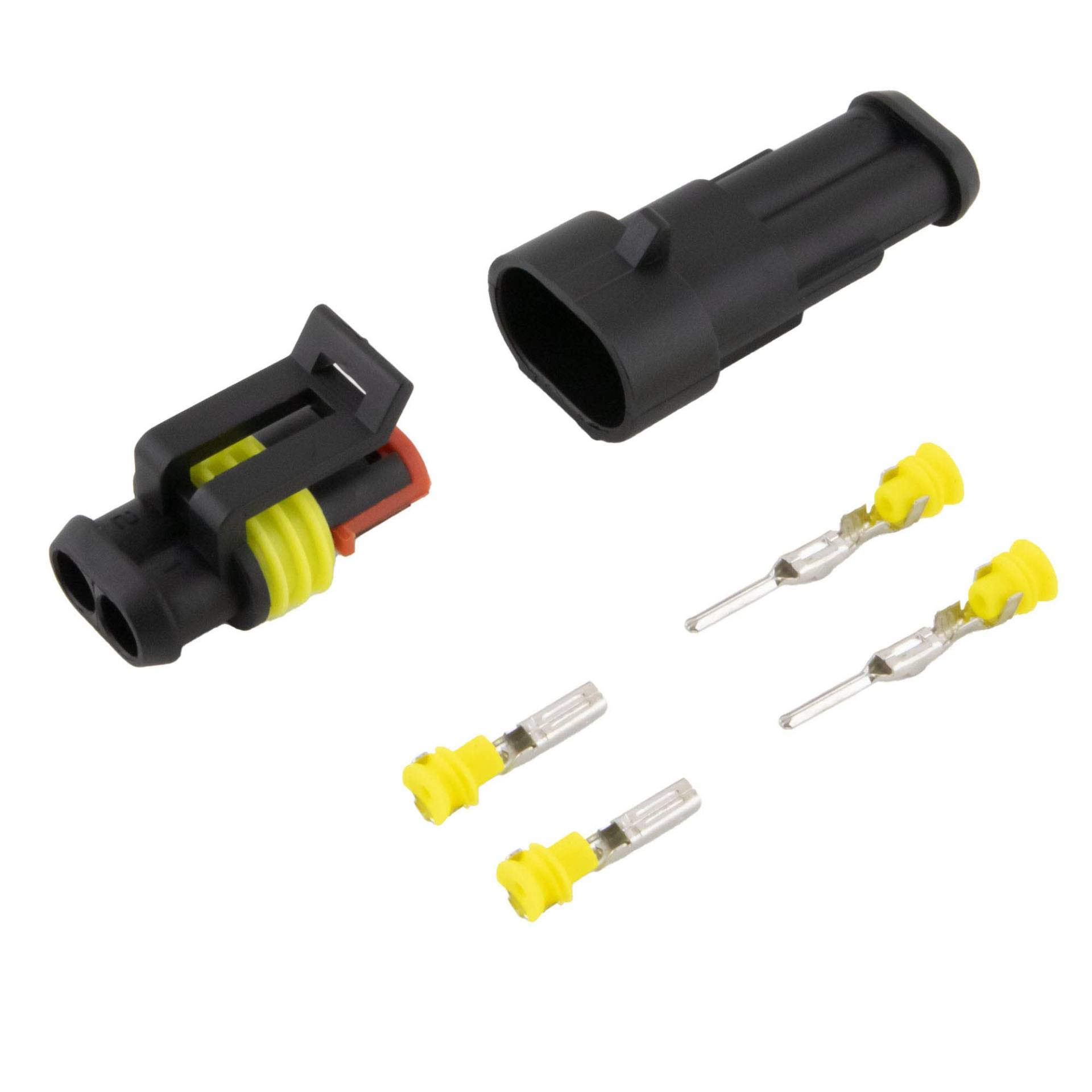10 x KFZ Kabel Steckverbinder 2-polig/Schnellverbinder; IP67 wasserdicht; für Auto Motorrad Boot 10 x KFZ Kabel Steckverbinder 2-polig/Schnellverbinder; IP67 wasserdicht; für Auto Motorrad Boot von SeKi