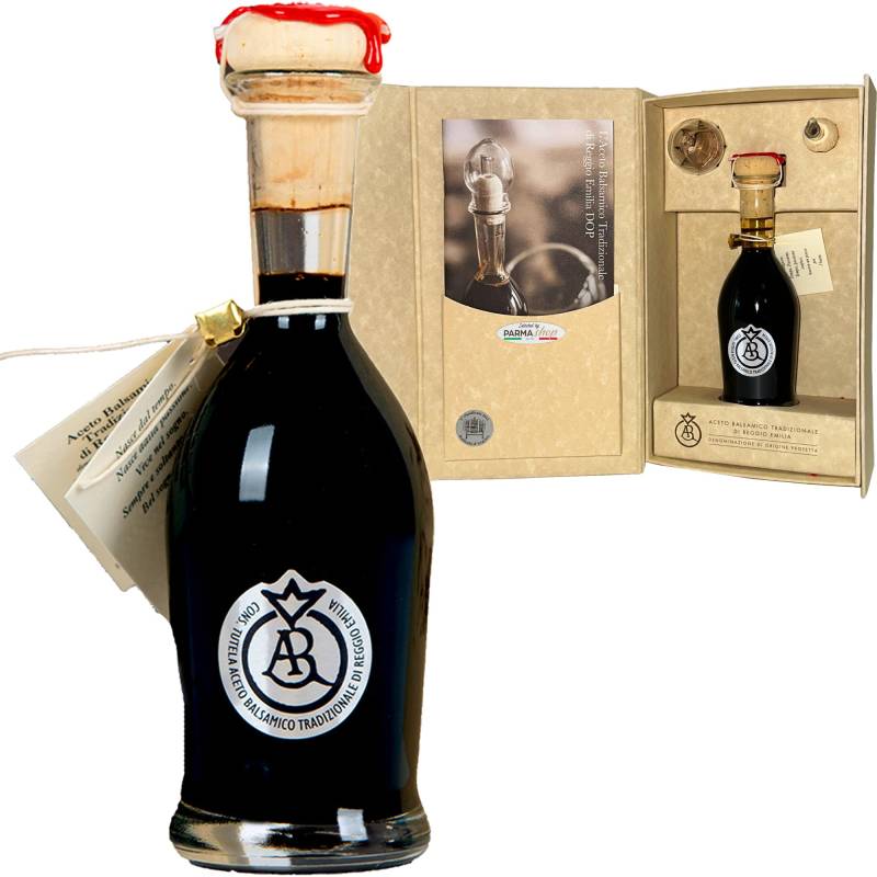 Traditioneller Balsamessig Reggio Emilia DOP - Bollino Silver - Über 20 Jahre - Selected by PARMAshop von Selected by PARMAshop