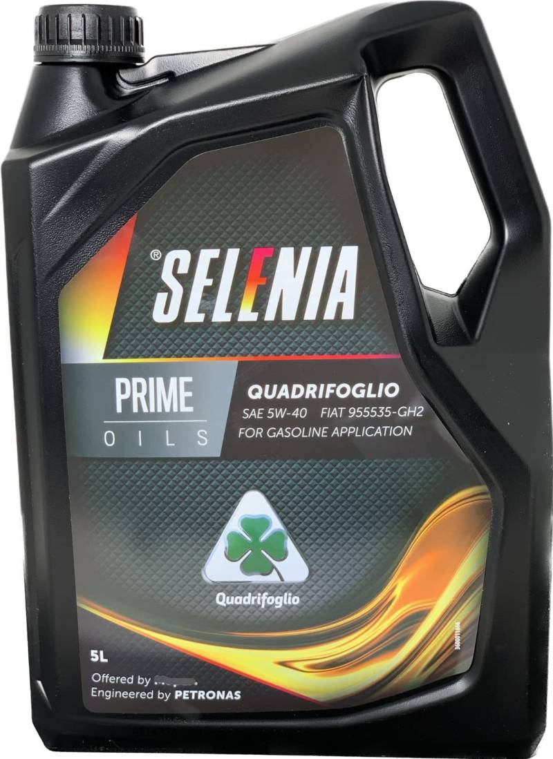 SELENIA QUADRIFOGLIO 5W40 Schmieröl 5 Liter SELENIA QUADRIFOGLIO 5W40 Schmieröl 5 Liter von Selenia