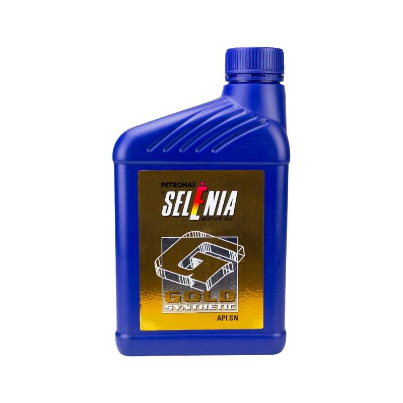 Selenia Gold Motoröl Motorenöl Motor Motoren Öl motor engine oil Benzin Diesel 10W-40 Synthetic API SN 1L SLN0006 von Selenia